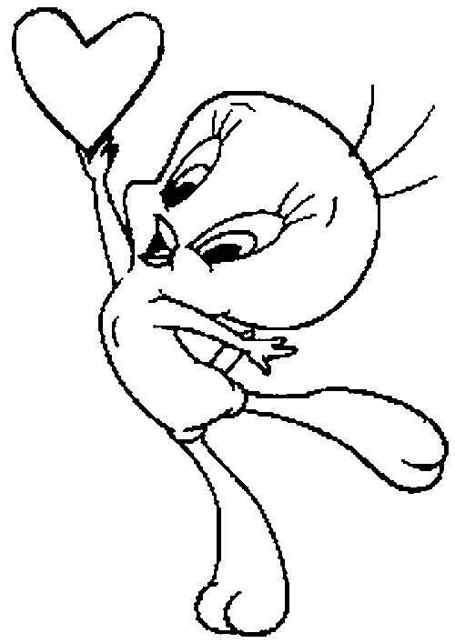 Tweety Coloring in Pages 2