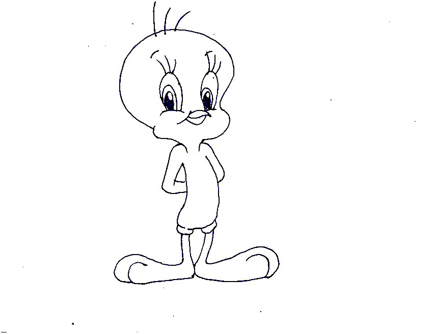 Tweety Coloring in Pages 7