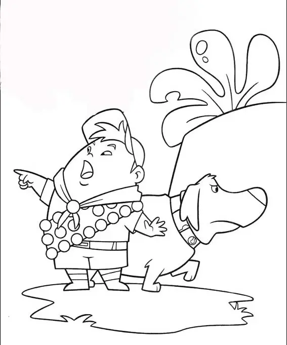 Up Coloring in Pages 5
