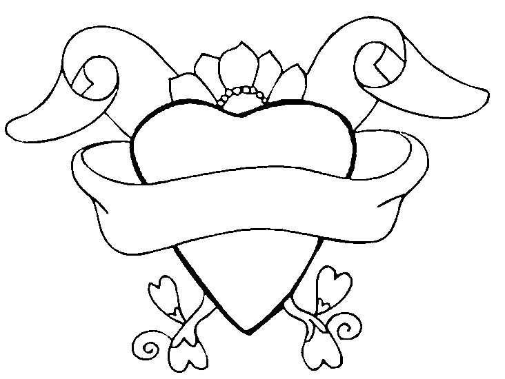 Valentine Coloring in Pages 4