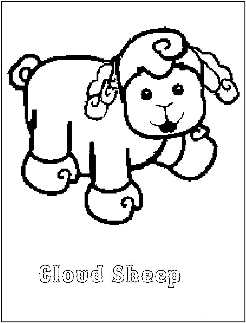 Webkinz Coloring in Pages 1