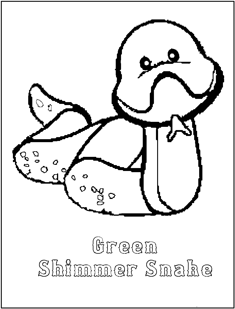 Webkinz Coloring in Pages 5
