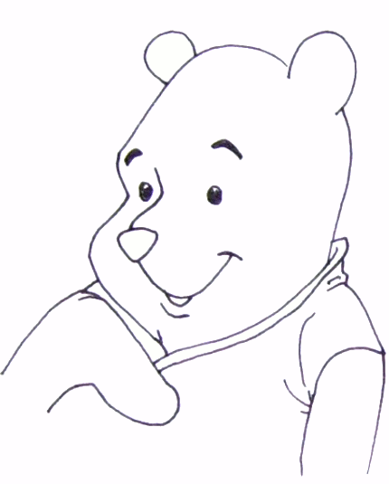 Winnie The Pooh Coloring in Pages 10
