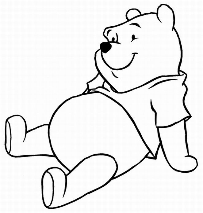 Winnie The Pooh Coloring in Pages 11