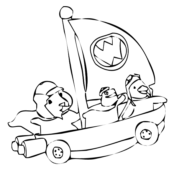 Wonder Pets Coloring in Pages 8