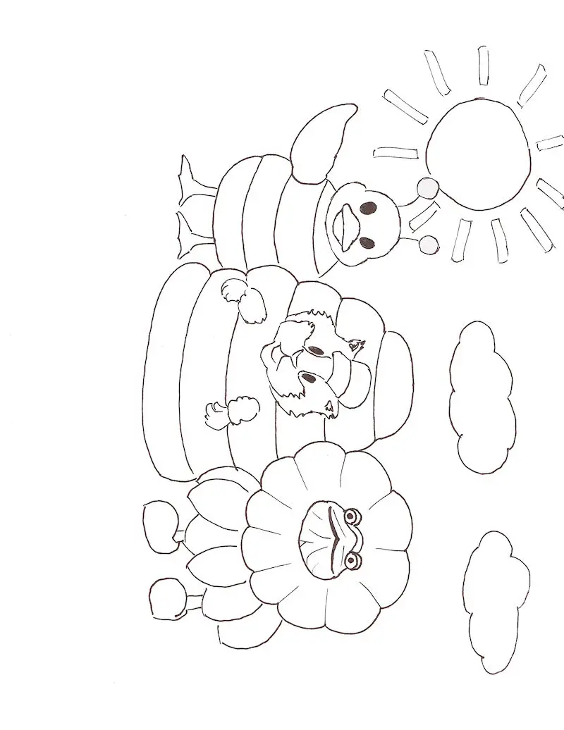 Wonder Pets Coloring in Pages 9